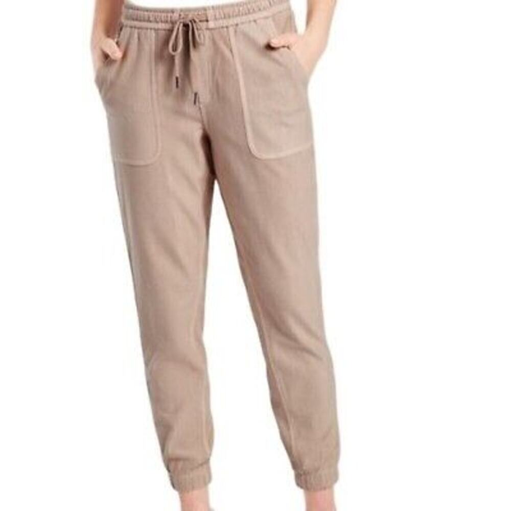 Athleta NWT Farallon Jogger Mocha Latte Tan Plus Size 24 Cozy Pull-on Stretchy